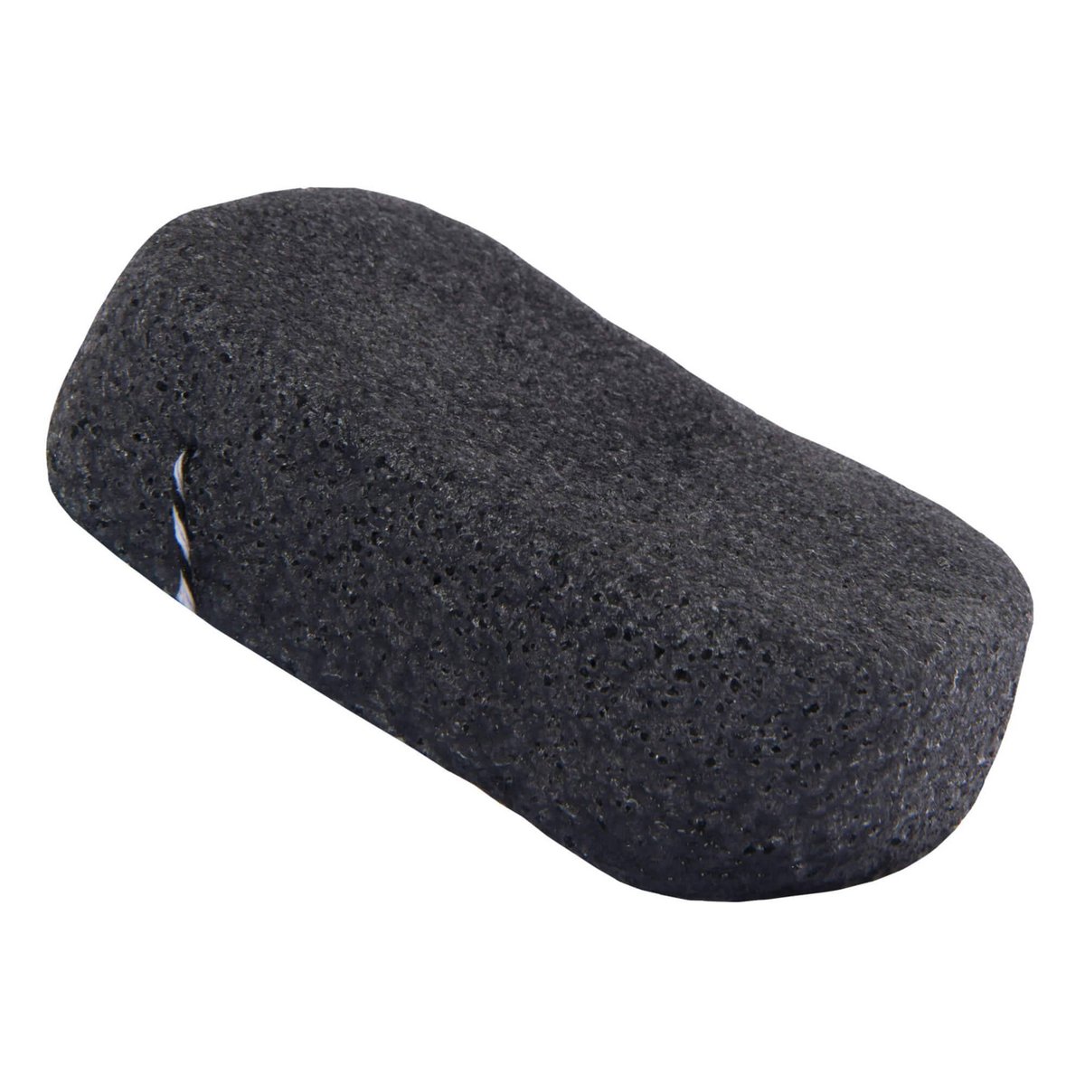Konjac sponge for the body extra thick charcoal - fat (impure) skin