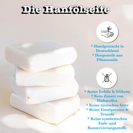 Spreetherm hampoliesæbe, inkl. svamp som gavesæt, uden kunstige tilsætningsstoffer, perfekt til at sige tak