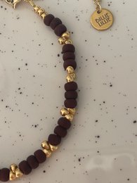 Bracelet drop brown