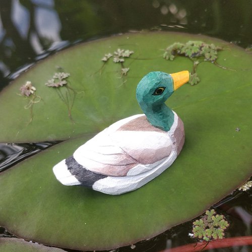 Wudimals® Houten eenddierenspeelgoed
