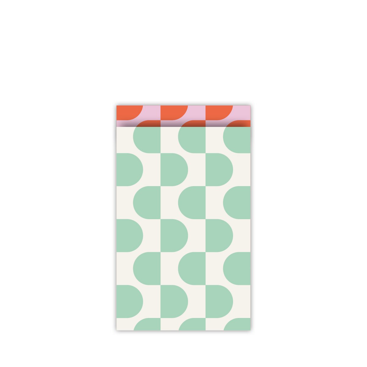 12x19cm mint/wit
