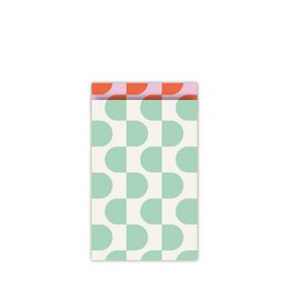 12x19cm mint/wit