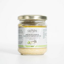 Gluten-free artichoke and black summer truffle cream 170 gr