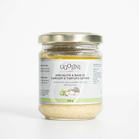 Glutenfreie Artischocken- und schwarze Sommertrüffelcreme 170 gr