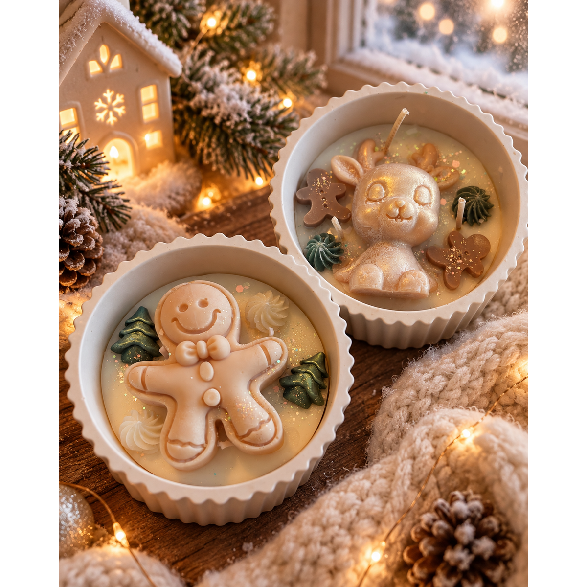 Gingerbread Glow Duftkerze | Rapswachs