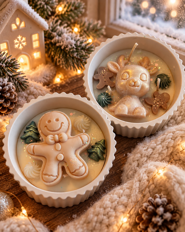 Gingerbread Glow Duftkerze | Rapswachs