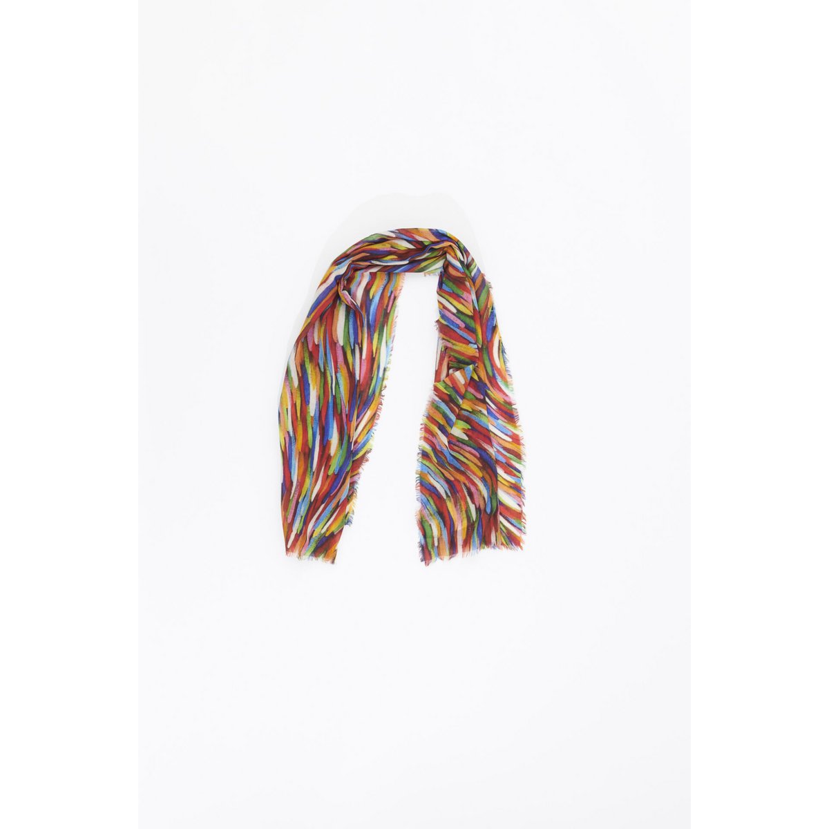 Scarf Wool - Otra Cosa - Rainbow Stripes - 4754
