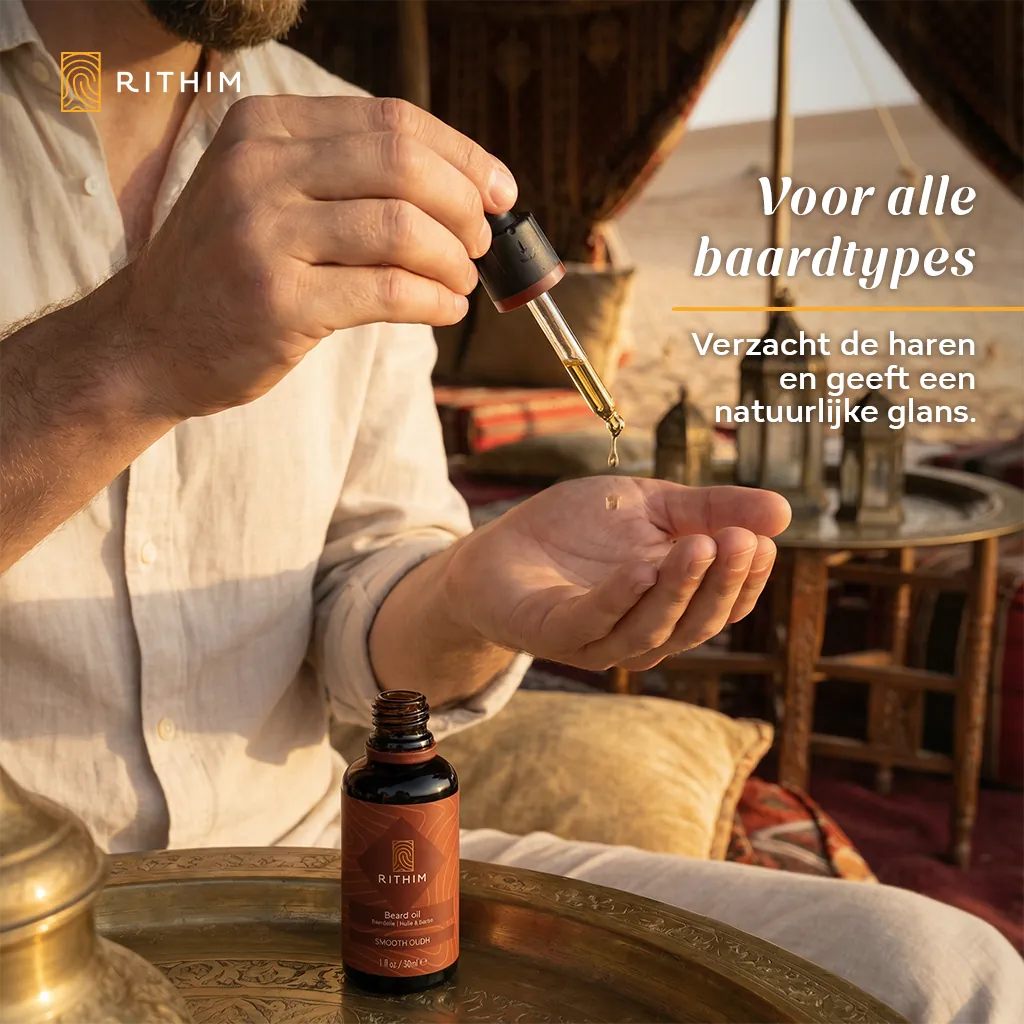 Olio di barba oudh liscio 30 ml
