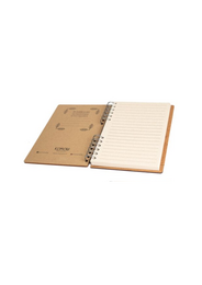 Duurzaam Houten Notitieboek – KOMONI – Horizon - Gerecycled papier – EA-HOR6G