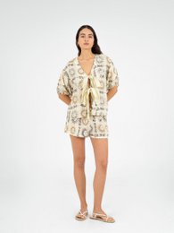 Soleil Spirit short met zonprint
