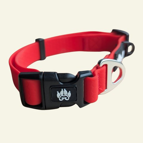 Waterproof collar Red