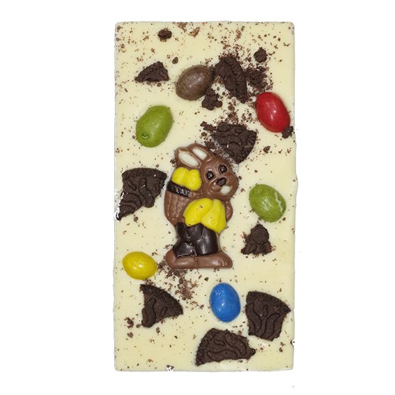 Paashaas van premium witte chocolade