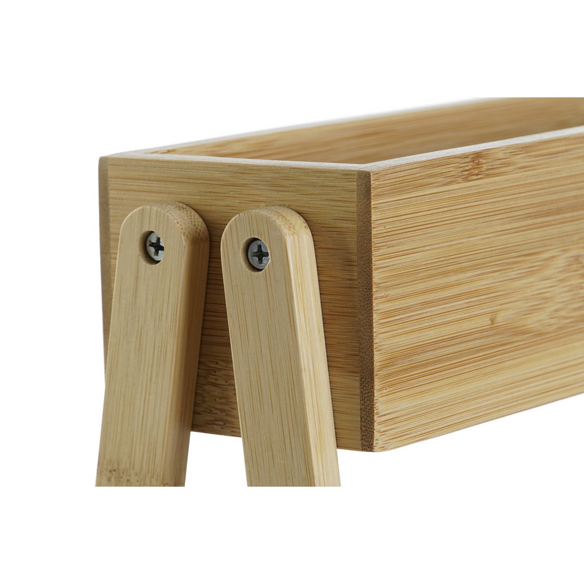 BAMBOO SHELF 27X12X25 2 FLOORS NATURAL SPICE RACK PC207675