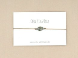 Armband ovaal chalcedoon goud,zilver roestvrijstaal