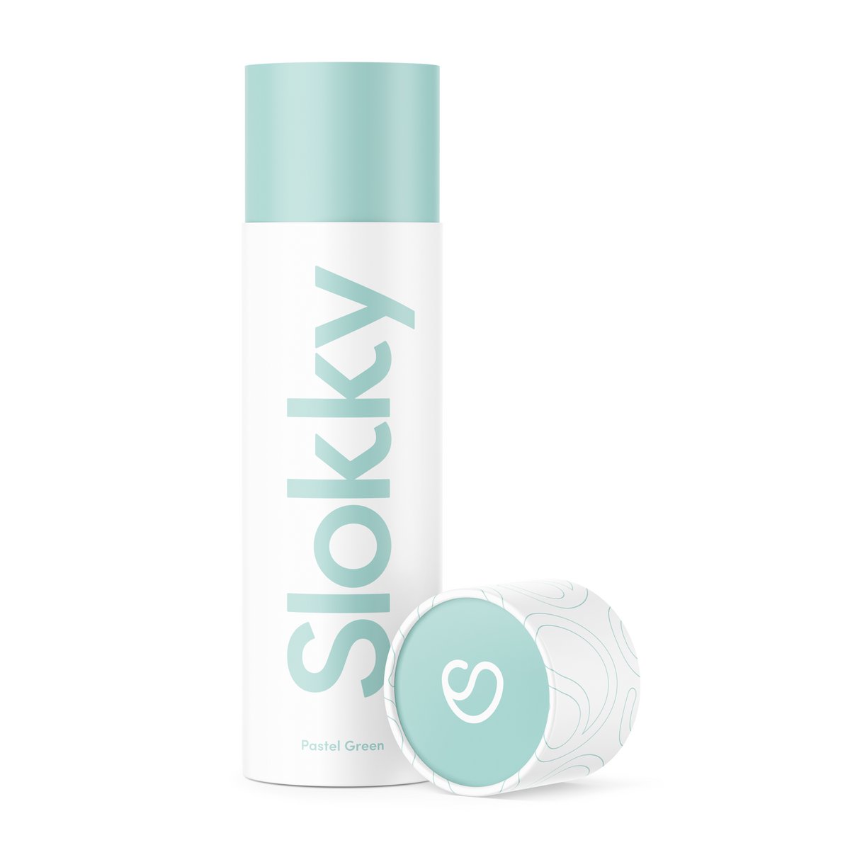 Slokky Pastel Green Bottle - 500ml