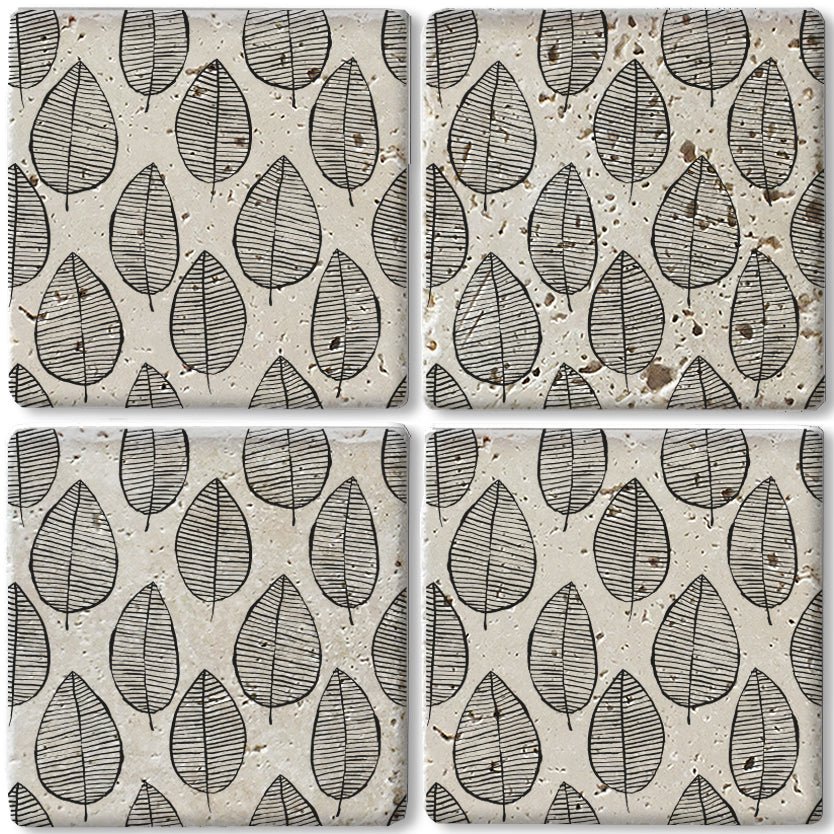 Stone Coaster Set - Floralia