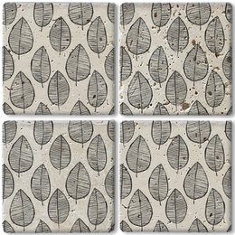 Stone Coaster Set - Floralia