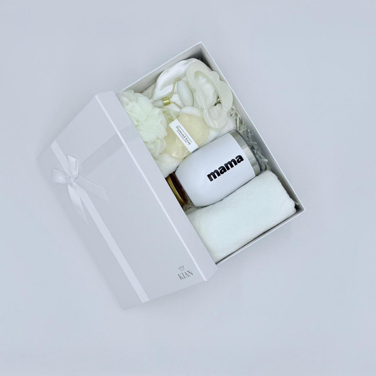 Women's gift box white - elegant wellness & beauty gift box
