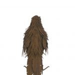 Iron crow, 42x16x35cm, 1.2kg