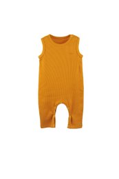 GOTS-mærket  økologisk bomuld  babyribbet vest Romper