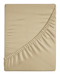 100% Bomuld Satin Fitted Sheet Summer Glow
