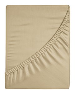 100% Cotton Satin Fitted Sheet Summer Glow