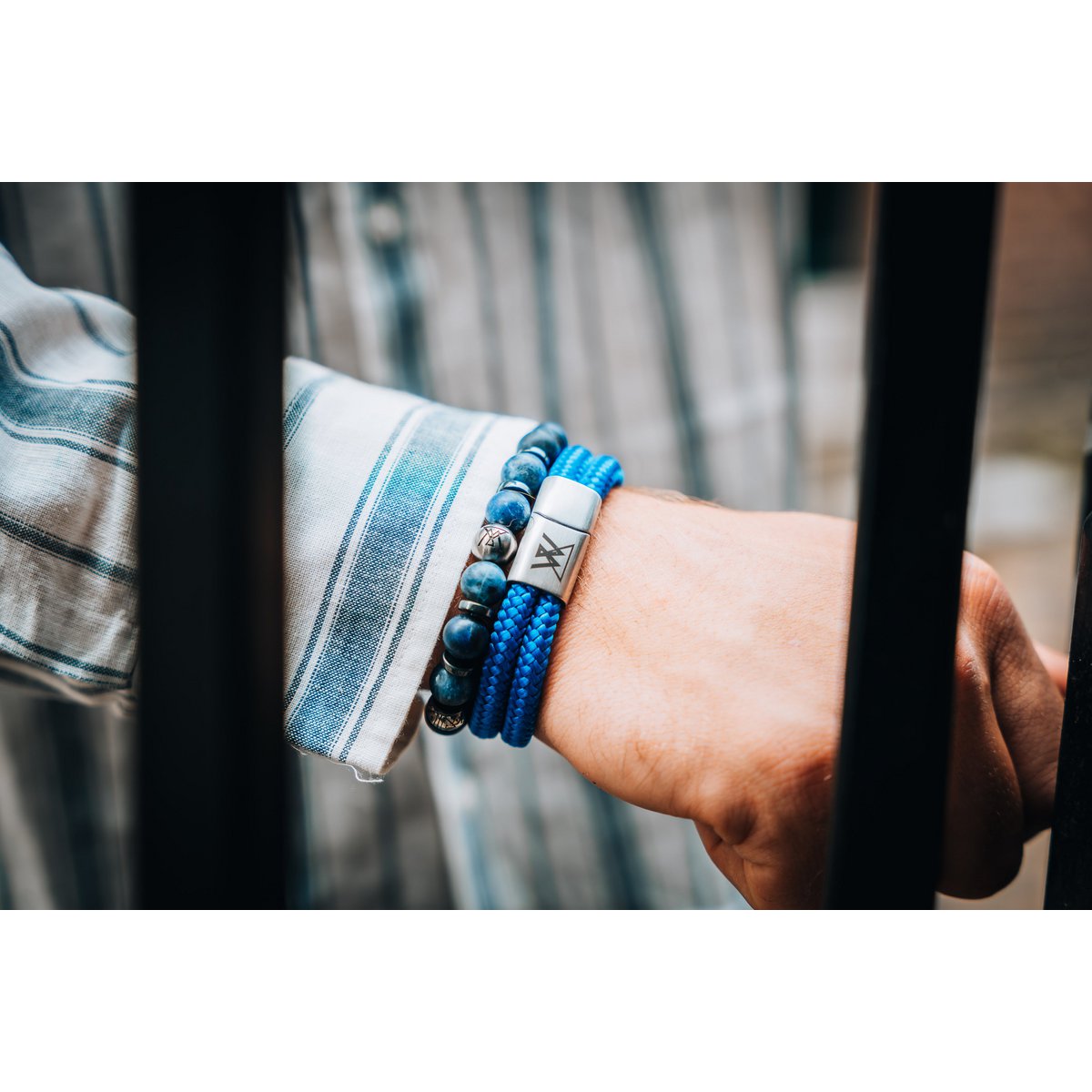 Reb armbånd 12mm - Caesar kollektion | Udgave sort