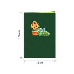 Gardening pop-up card