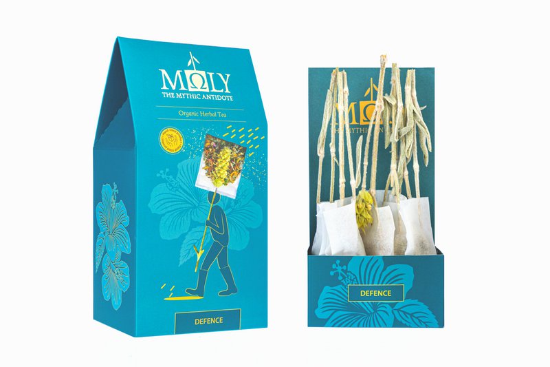 MΩLY "Difesa" – Tisana con stelo di erbe naturali
