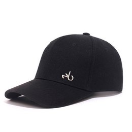 Black and white baseball cap with Boss logo