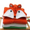 Biologische badponcho vos