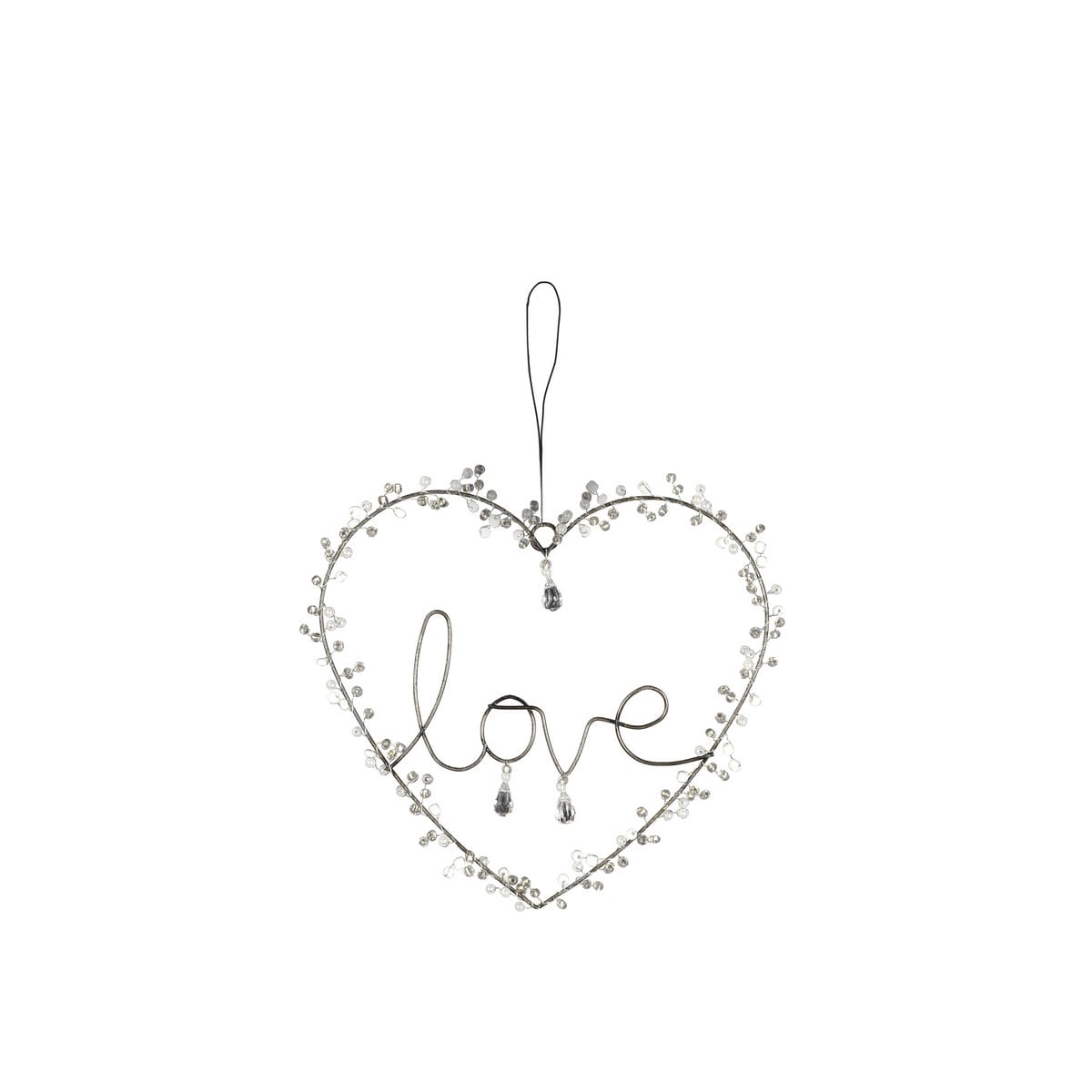Herz "love" z. Hg.