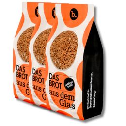Nachfüller für Brotbackmischung im Glas "Lieblingsknifte" (600 g)
