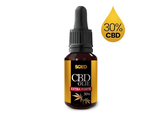 Aceite sólido de CBD de espectro completo premium al 30 % - 10 ml