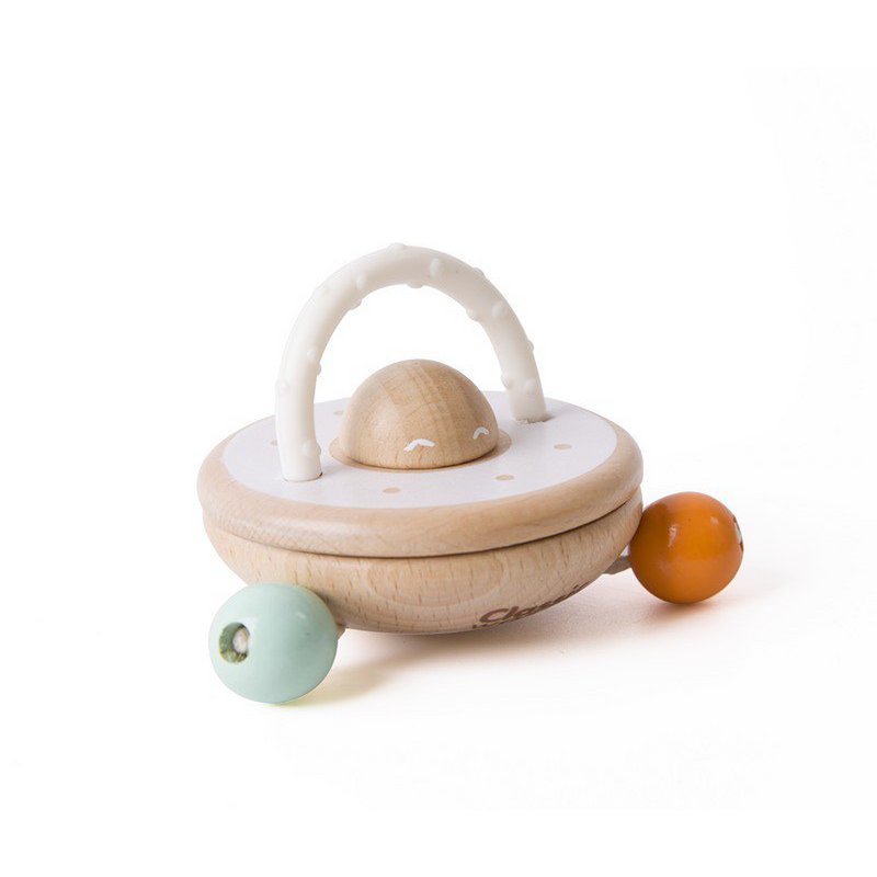 UFO rattle - 7.4x7x6.5cm