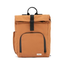 vegansk taske | lærred - solnedgang cognac