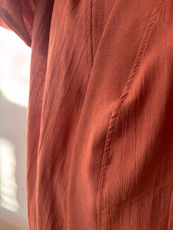 KIMONO - TERRACOTTA-messer
