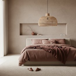 Maze hanging lamp natural Large