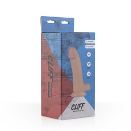 Real Fantasy - Dildo realistico Cliff con sacca per palline - 16 cm