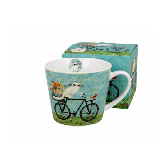 DUO CATS Mug 600ml, BICYCLE, giftbox