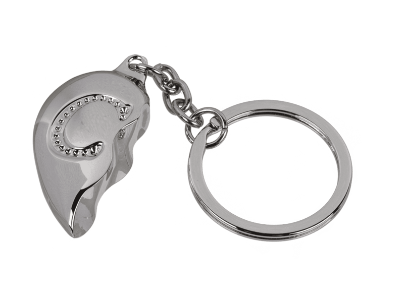 Metal Keychain, Broken Heart,