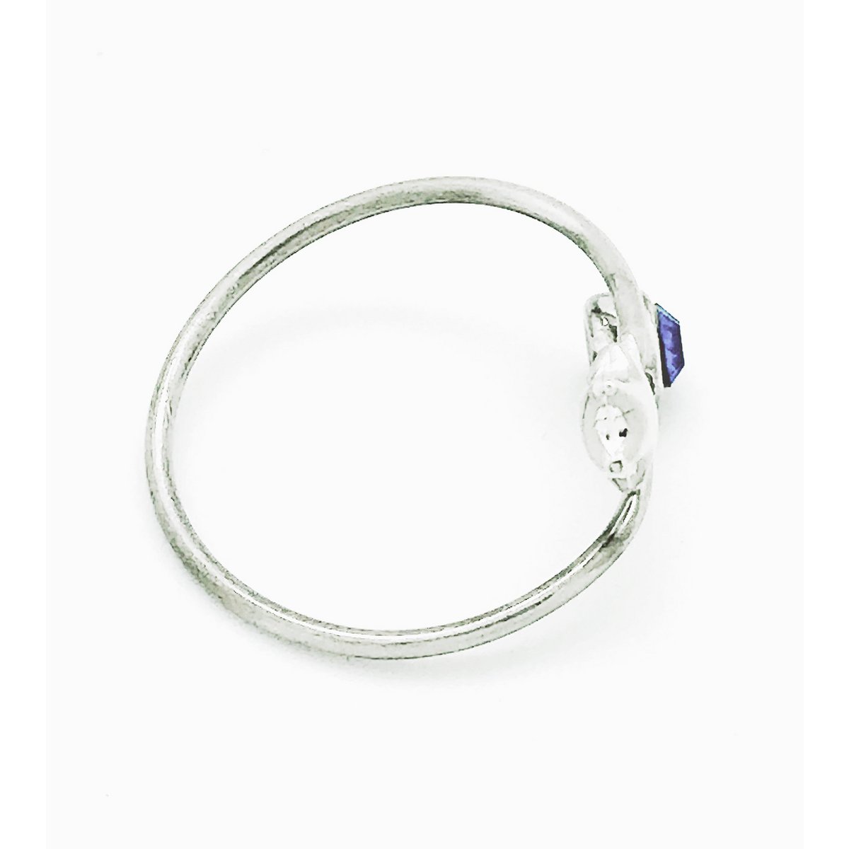 Anillo plata de ley "Universo Azul" Swarovski