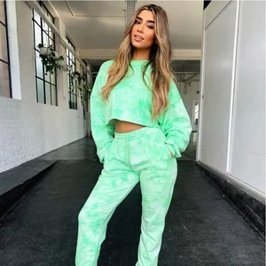 Neony two piece set | roze en groen