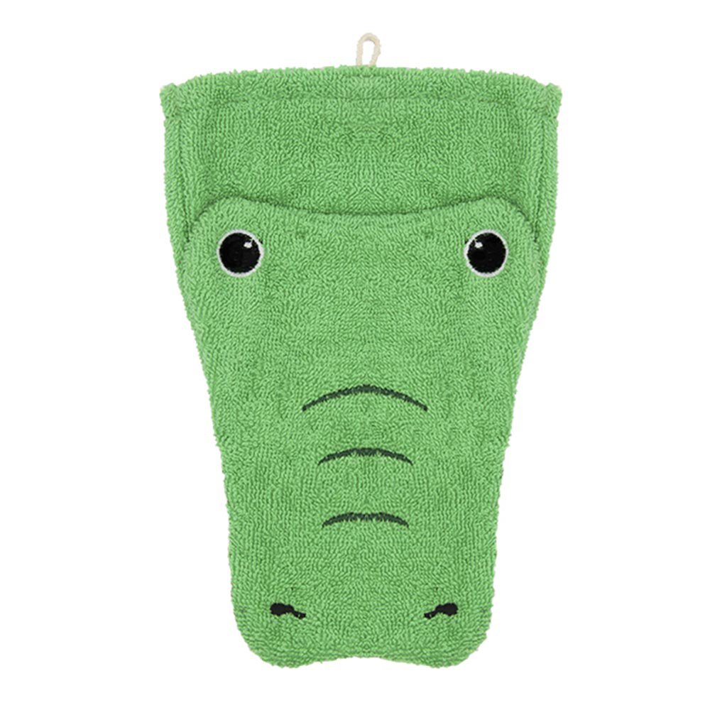 BIO washcloth crocodile small