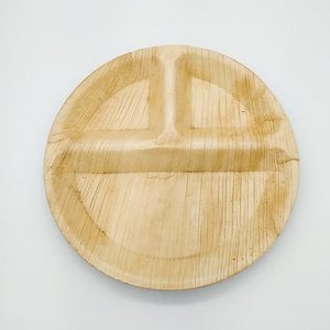 Plateau rund à 3 Fächer - Lot de 6