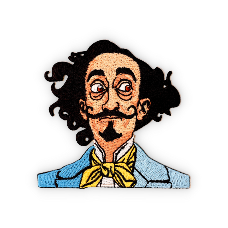 Dalí-mærkat og strygemærke
