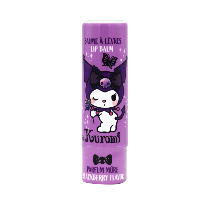 Kuromi  Lot 24 pièces de Baume à Lèvres, Soin des lèvres, Parfumés, Goûts, fraise, bonbon, Hydratation, Enfants, Vegan, 5 g, TAKE CARE