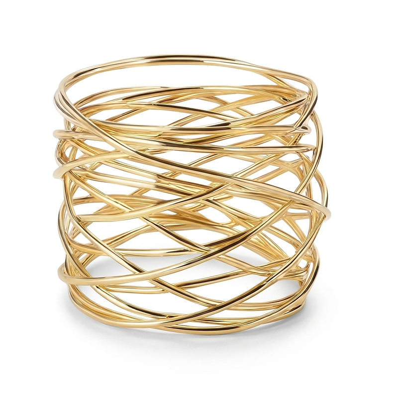Napkin ring - Mira Gold