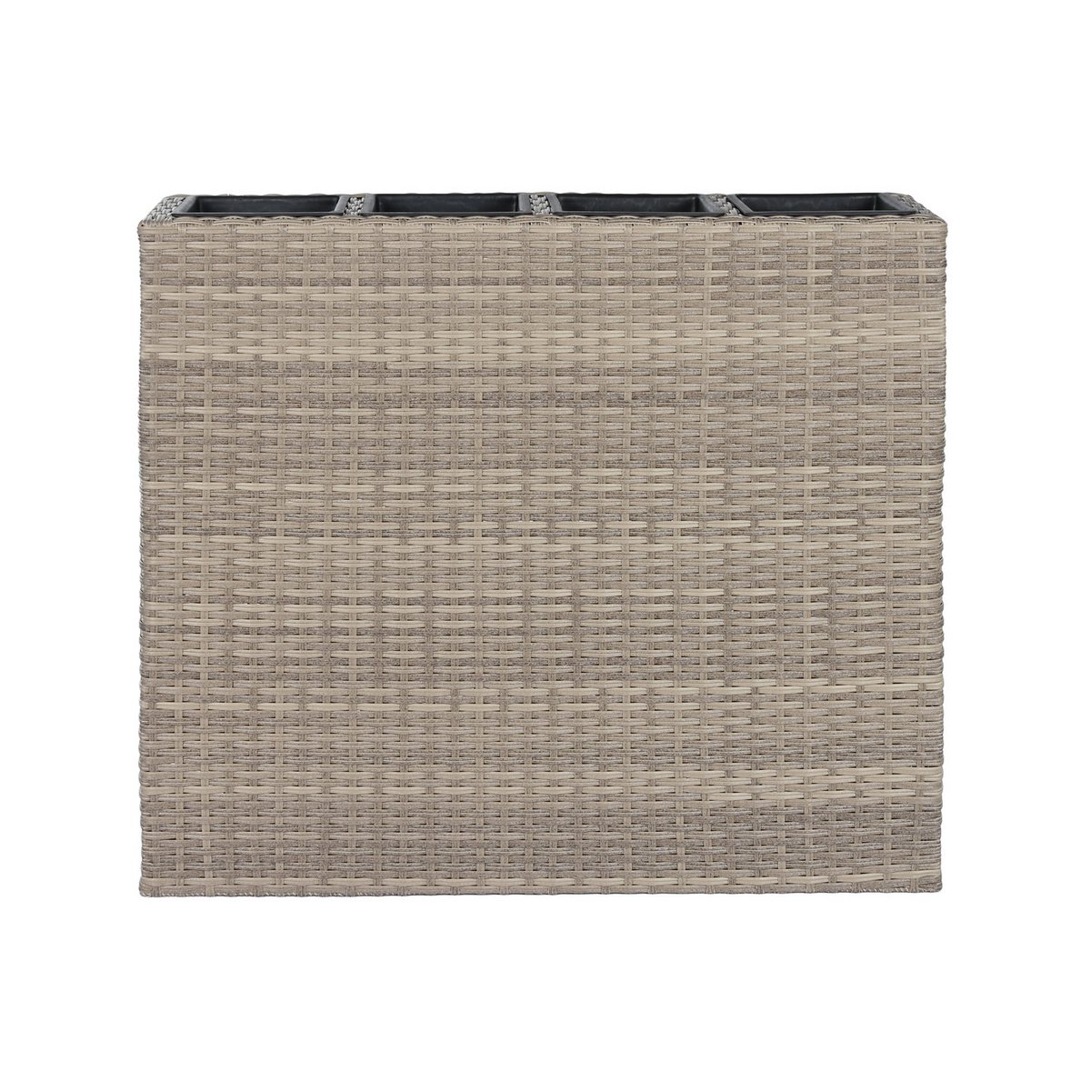 VASO DA FIORIERA IN RATTAN SINTETICO PP 95X26X80 FIORIERA MC211113