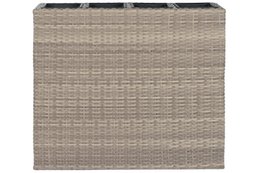 MACETERO RATAN SINTETICO PP 95X26X80 JARDINERA MC211113